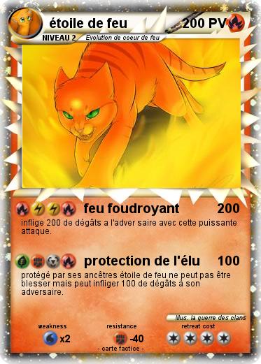 Pokemon étoile de feu