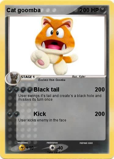 Pokemon Cat goomba