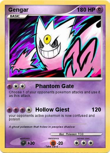 Pokemon Gengar