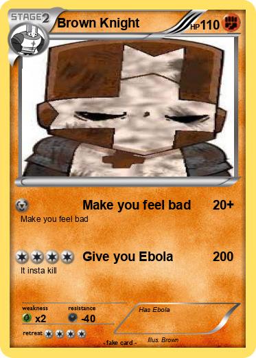 Pokemon Brown Knight