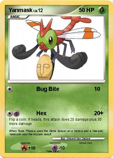 Pokemon Yanmask