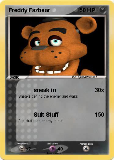 Pokemon Freddy Fazbear