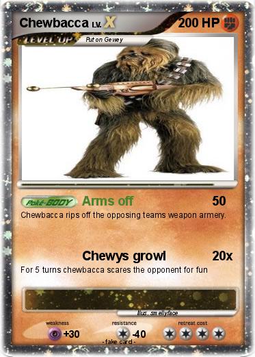 Pokemon Chewbacca