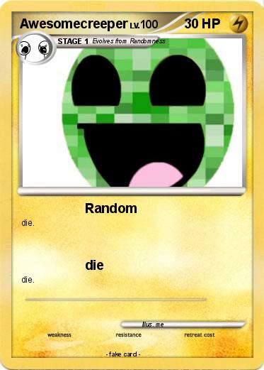 Pokemon Awesomecreeper