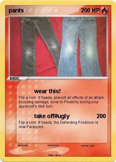 Pokemon pants