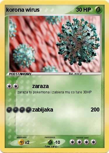 Pokemon korona wirus