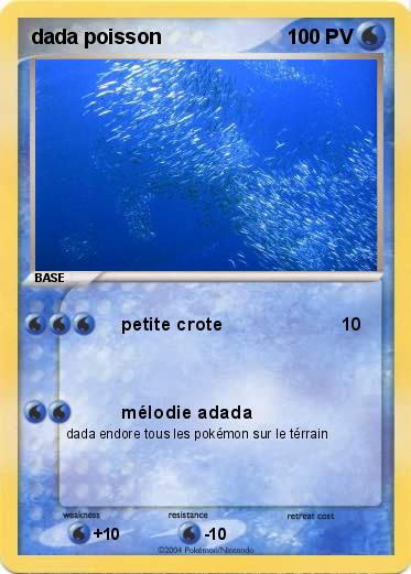 Pokemon dada poisson