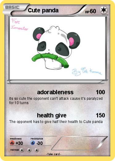 Pokemon Cute panda