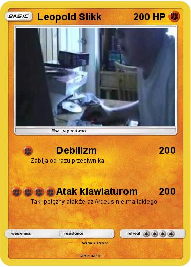 Pokemon Leopold Slikk