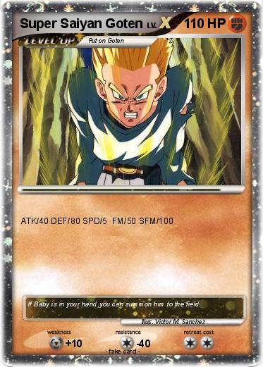 Pokemon Super Saiyan Goten