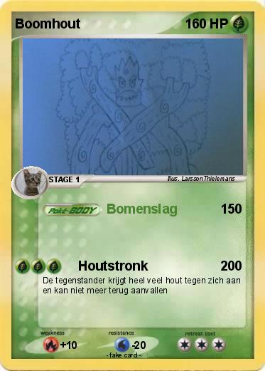 Pokemon Boomhout
