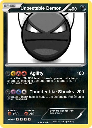 Pokemon Unbeatable Demon