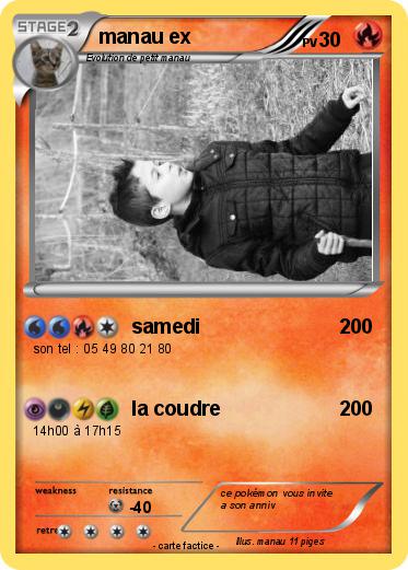 Pokemon manau ex