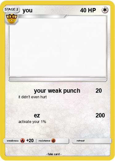 Pokemon you