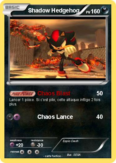 Pokemon Shadow Hedgehog