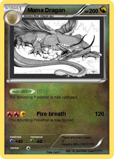 Pokemon Mama Dragon
