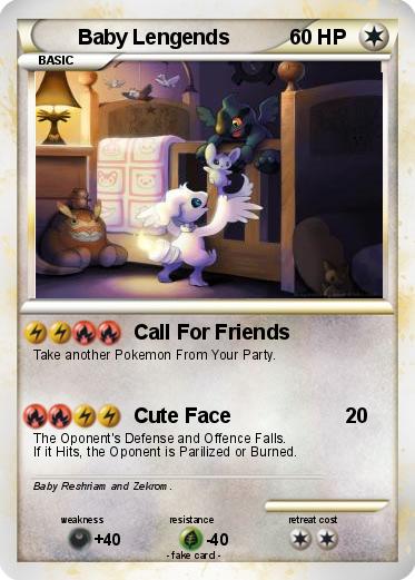Pokemon Baby Lengends