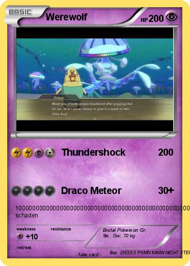 Pokemon Werewolf
