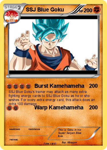Pokemon SSJ Blue Goku