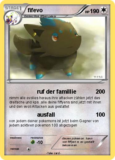 Pokemon fifevo