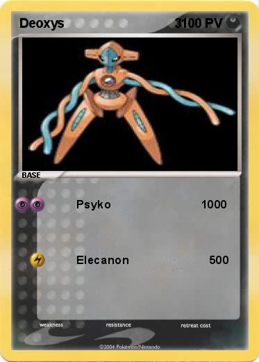 Pokemon Deoxys                               3