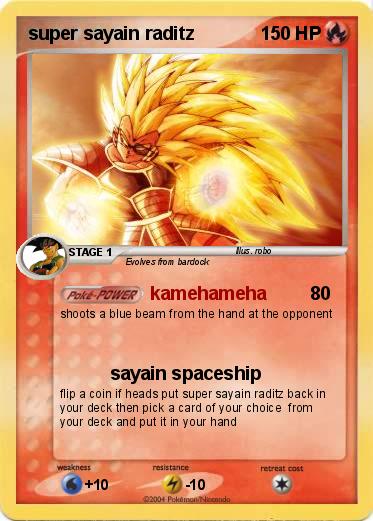 Pokemon super sayain raditz