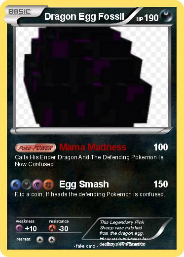 Pokemon Dragon Egg Fossil