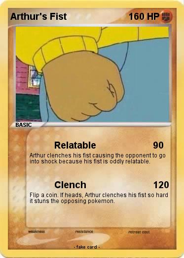 Pokemon Arthur's Fist