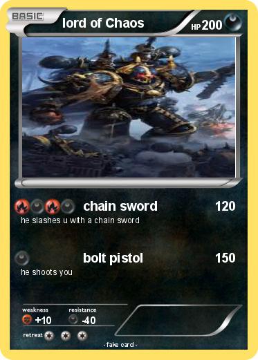 Pokemon lord of Chaos