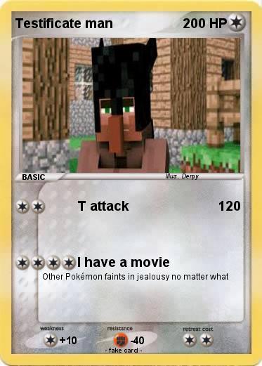 Pokemon Testificate man