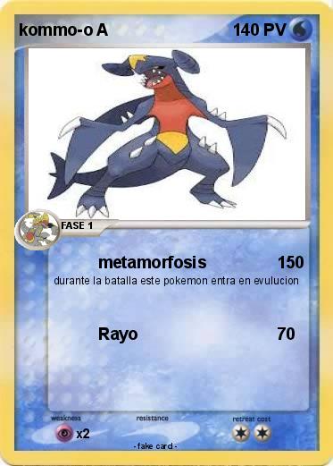 Pokemon kommo-o A