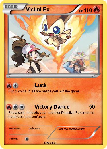 Pokemon Victini Ex