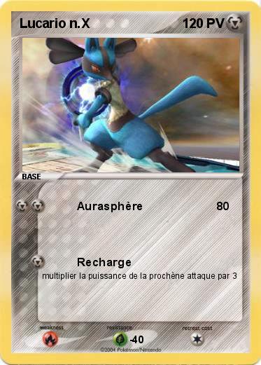 Pokemon Lucario n.X