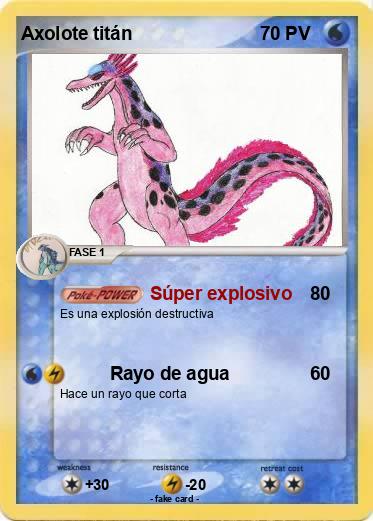 Pokemon Axolote titán