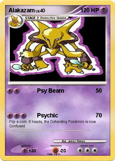 Pokemon Alakazam
