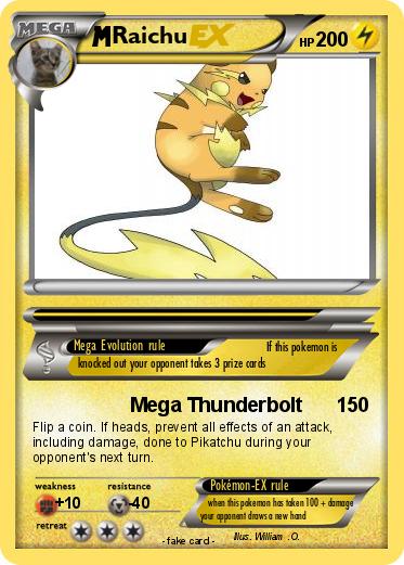 Pokemon Raichu