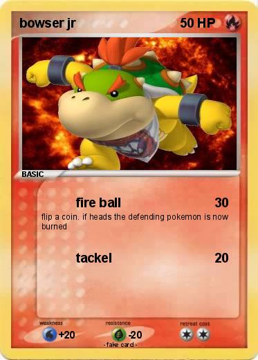 Pokemon bowser jr