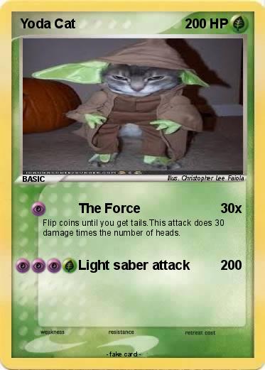 Pokemon Yoda Cat