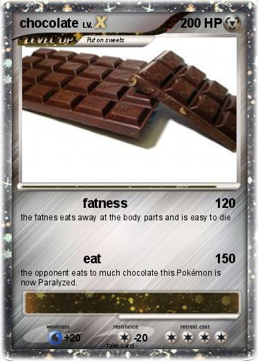 Pokemon chocolate