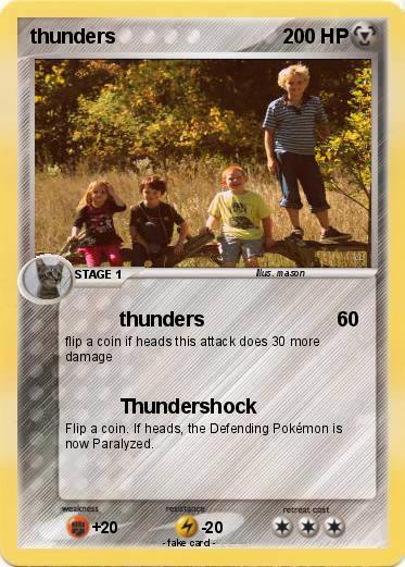 Pokemon thunders
