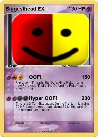 Pokemon Biggesthead EX