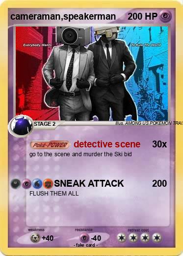 Pokemon cameraman,speakerman