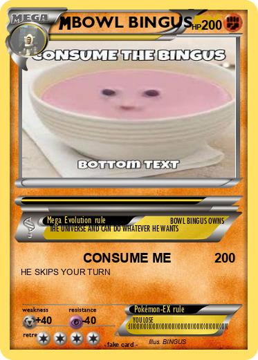 Pokemon BOWL BINGUS