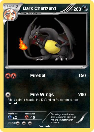 Pokemon Dark Charizard