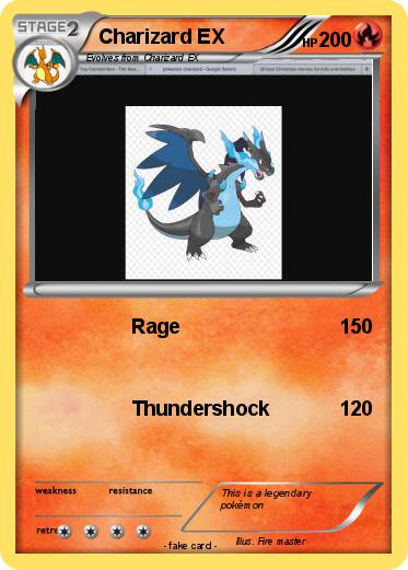 Pokemon Charizard EX