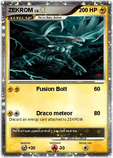 Pokemon ZEKROM