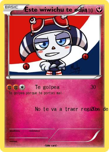 Pokemon Este wiwichu te odia