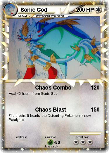 Pokemon Sonic God