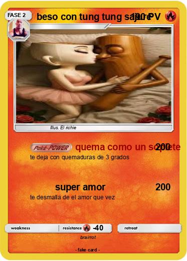Pokemon beso con tung tung sajure