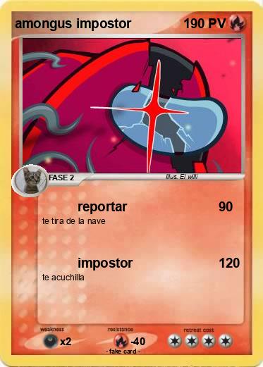 Pokemon amongus impostor